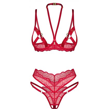 Set Obsessive Cupide Desir Roșu S-M
