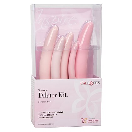 Set Dilatatoare Genitale Inspire Silicone Roz 3