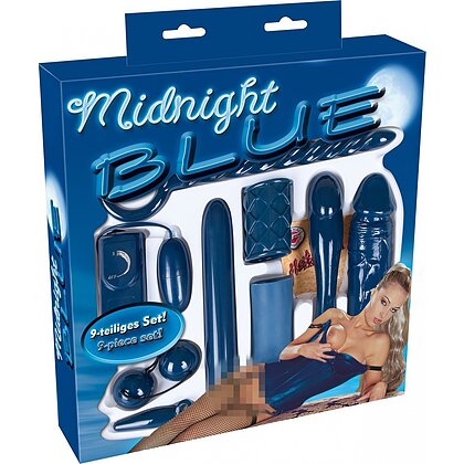 Set Jucării Sexuale Midnight Albastru 2