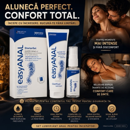 Set Lubrifiant și Spray Pentru Începători Anal Ușor 4