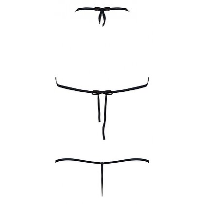 Set Camille cu Sutien Tip Halter pentru Femei L-XL 4