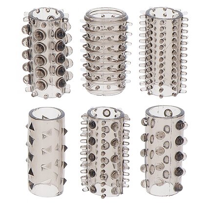 Set Manșoane Power Penis Sleeve Negru