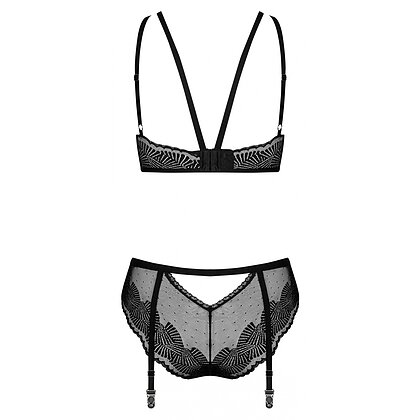 Set Obsessive Allastia Negru S-M 4