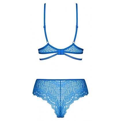 Set Obsessive Bluellia Albastru L-XL 4