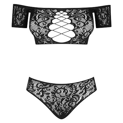 Set Obsessive Inessita Negru XL-2XL