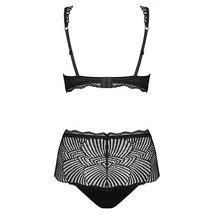 Set Obsessive Klarita Negru 2XL-3XL 4