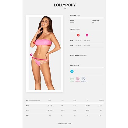 Set Obsessive Lollypopy Roz L-XL 5