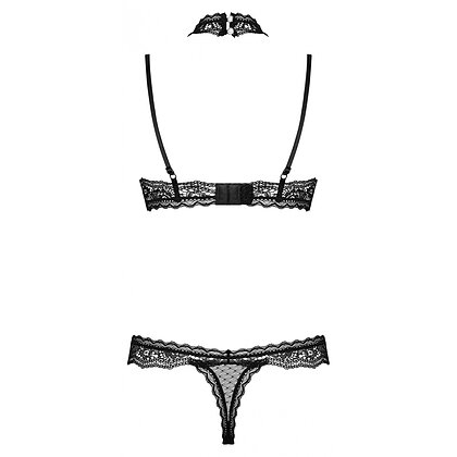 Set Obsessive Lucita Negru S-M 4