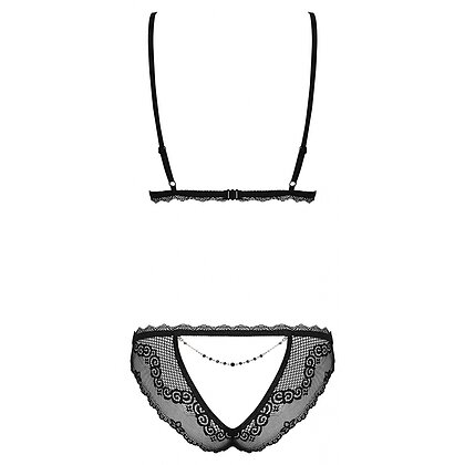 Set Obsessive Millagro Negru S-M 4