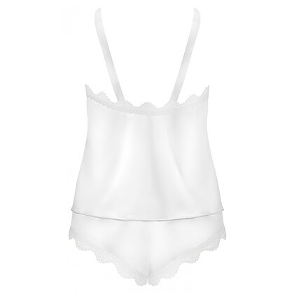 Set Obsessive Prima Neve Alb L-XL 4