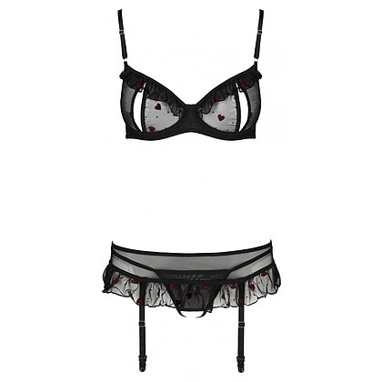 Set Passion Lovelia Negru L-XL 3