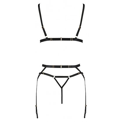 Set Passion Meggy Negru S-M 4