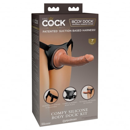 Set Strap-on Body Dock Negru 10