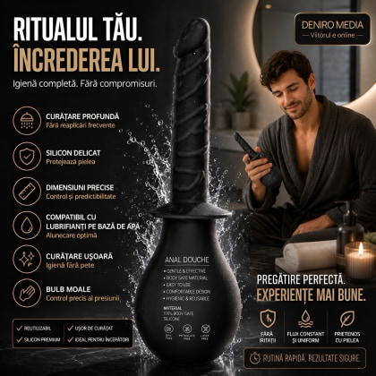 Setul De Curățare Anală De Înaltă Calitate Negru 7
