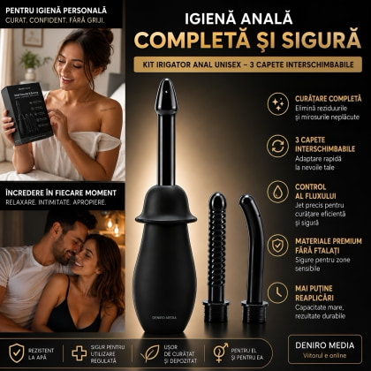 Setul De Igienă Intimă Secretă Unisex Negru 4