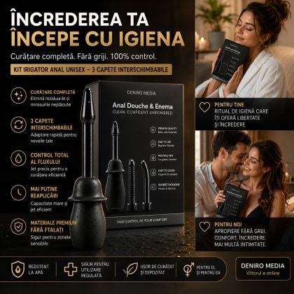 Setul De Igienă Intimă Secretă Unisex Negru 3