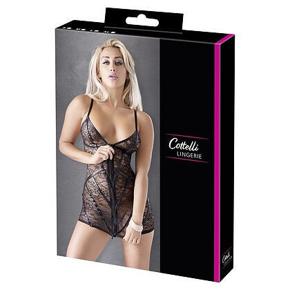 Dress Cottelli Collection Lace Negru L 5