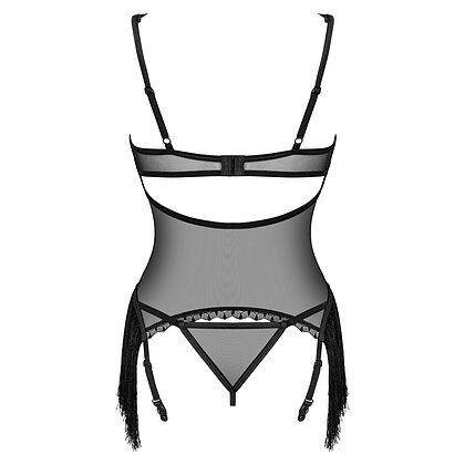 Corset Obsessive Sherila Negru XL-2XL 4