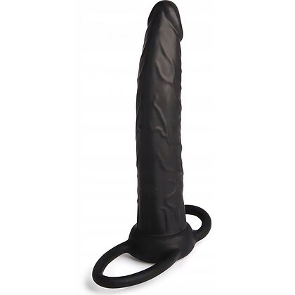 Strap-On Stimulare Anală Double Prober Negru 4