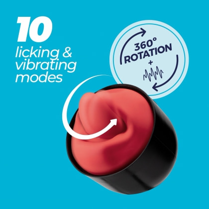 Slurpy Crushious Masturbator Automat 2 în 1 Alb 5
