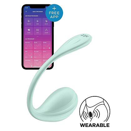 Satisfyer Smooth Petal Connect 12 Moduri App Control Verde