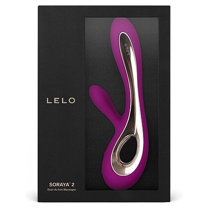 Vibrator Rabbit Lelo Soraya 2 cu Două Motoare Mov 3