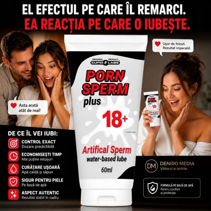 Spermă Artificială Water Based pentru Aspect Realist 60ml 3