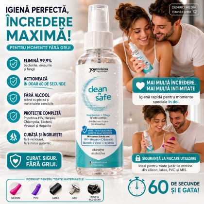 Spray Dezinfectant Clean N Safe 100ml 2