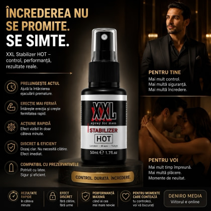 Spray Ejaculare Precoce Și Erecții Îndelungate XXL Hot 50 ml 2