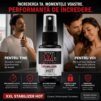 Spray Ejaculare Precoce Și Erecții Îndelungate XXL Hot 50 ml 6