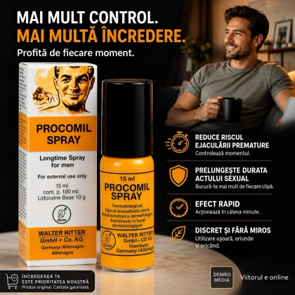 Spray Procomil pentru Întârzierea Ejaculării 15 ml 2