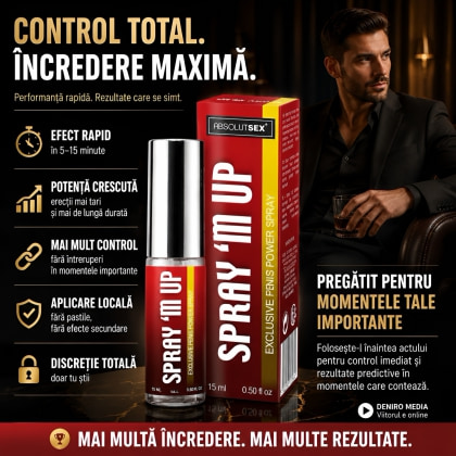Spray-M-Up Erecție Și Potență 15ml 3