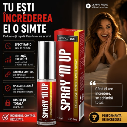 Spray-M-Up Erecție Și Potență 15ml 2