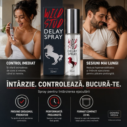 Spray Întârzierea Ejaculării Armăsarul Sălbatic 22ml 2