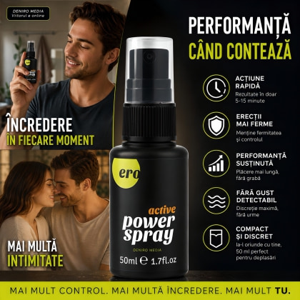 Spray Stimulent Erecție Active Power Men 50 ml 2