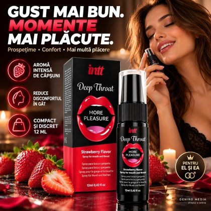 Spray Pentru Supt Mai Adânc Cu Căpşuni 12 ml 5