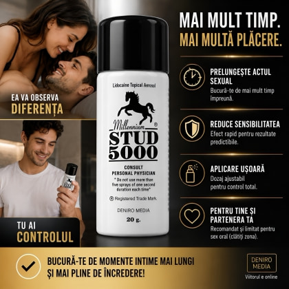 Spray Stud 5000 Pentru Întârzierea Ejaculării 3