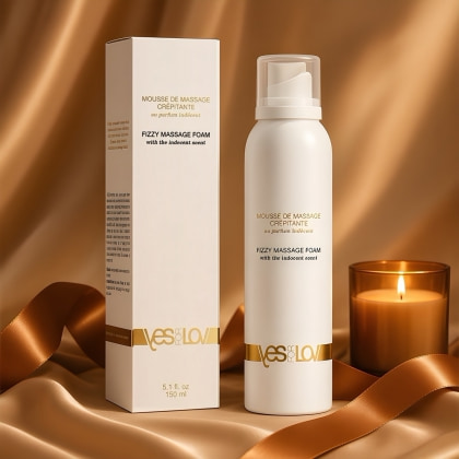 Spumă de Masaj YESforLOV cu Senzație Efervescentă 150 ml 5