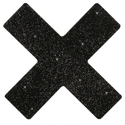 Stickere Pentru Sfârcuri Model X Negru 3