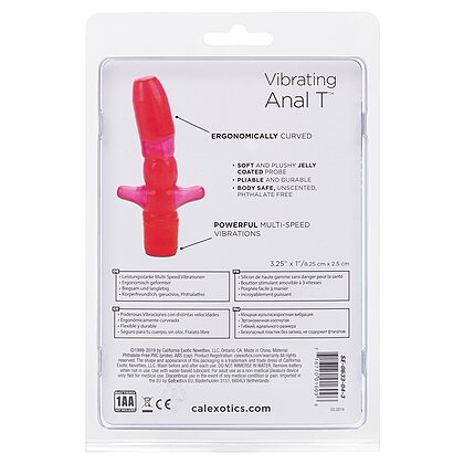 Stimulator Anal T Roșu 3