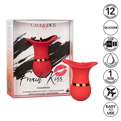 Stimulator Clitoridian French Kiss Charmer Roșu 5