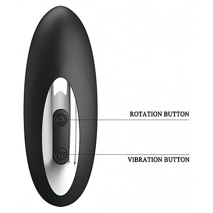 Stimulator Pretty Love With Rolling Beads Negru 6