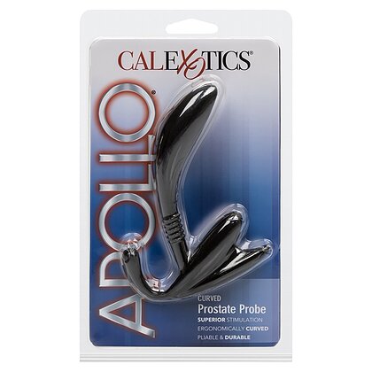 Stimulator Prostată Curved Probe Negru 3