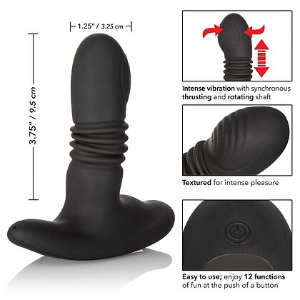 Stimulator Prostată Eclipse Thrusting Probe Negru 10