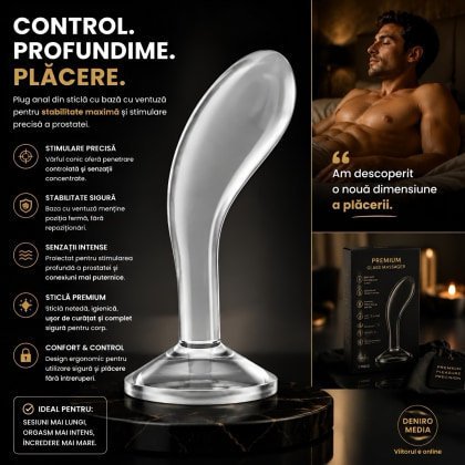 Stimulator Prostată Flawless Clear Prostate Transparent 2