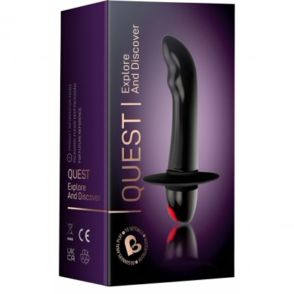 Stimulator Prostată Quest Negru 6