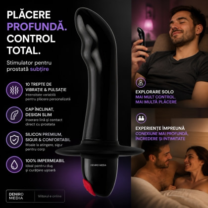 Stimulator Prostată Quest Negru 3