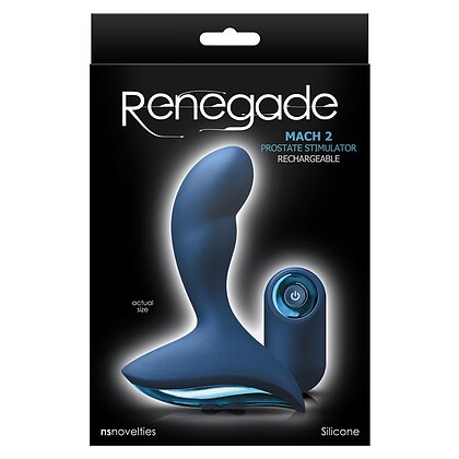 Stimulator Prostată Renegade Mach II Albastru 2