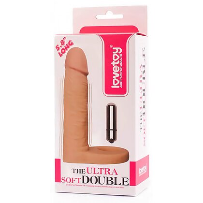 Strap-on Bărbați The Ultra Soft Double 12cm 5