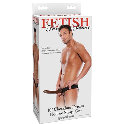 Strap-On Chocholate Dream 25cm Negru 4